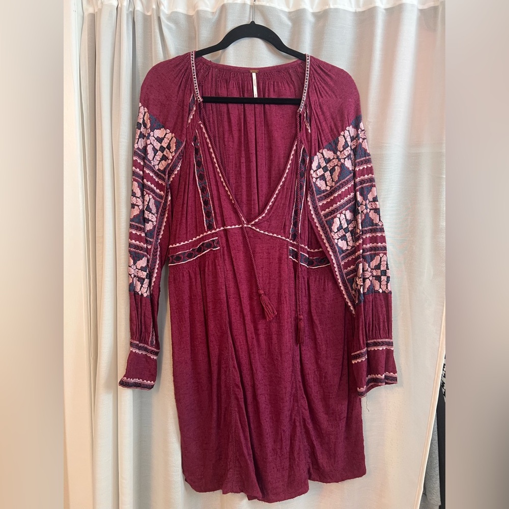 Free People Fuchsia Dress #boho #freepeople